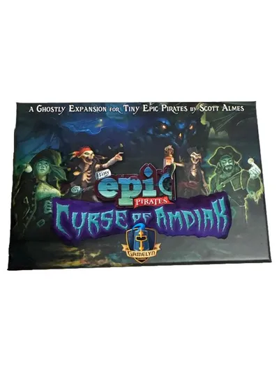 Tiny Epic Pirates Curse of Amdiak Brettspiel Erweiterung Scott Almes