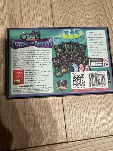 Tiny Epic Pirates Curse of Amdiak Brettspiel Erweiterung Scott Almes