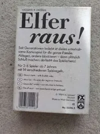 F.X. Schmid Elfer raus! Haussers Original Kartenspiel Familie Gesellschaftsspiel 2