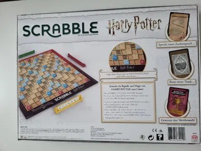 Mattel Scrabble Harry Potter Edition Brettspiel Kreuzwortspiel Deutsch