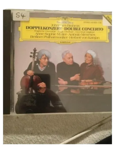 Brahms Doppelkonzert CD Karajan Berliner Philharmoniker Deutsche Grammophon
