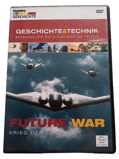 Future War Krieg der Zukunft Discovery Geschichte & Technik Dokumentation DVD