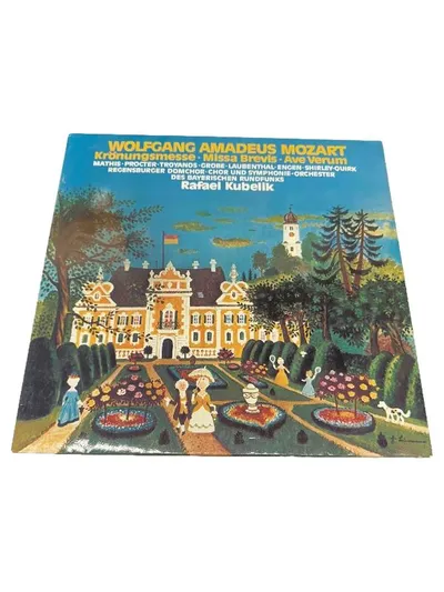 Mozart Krönungsmesse Missa Brevis Ave Verum Vinyl LP Deutsche Grammophon Kubelik