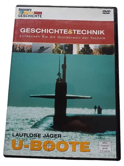 Discovery Geschichte & Technik: Lautlose Jäger - U-Boote DVD Dokumentation