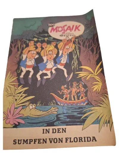 Mosaik Hannes Hegen Nr. 209 In den Sümpfen von Florida DDR Comic
