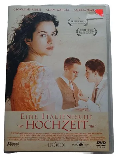 Eine Italienische Hochzeit DVD Giovanni Ribisi Adam Garcia Amelia Warner
