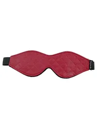 Amorelie Kink Imagine Me Schlafmaske Rot Leder-Optik gesteppt NEU 1