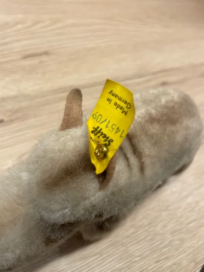 Steiff Nashornkopf Kuscheltier Klassisch Grau 15 cm