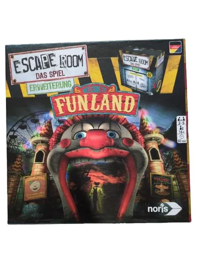 Noris Escape Room Das Spiel Erweiterung Welcome to Funland Rätselspiel ab 16