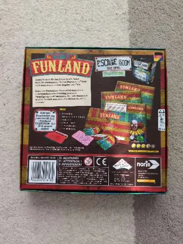 Noris Escape Room Das Spiel Erweiterung Welcome to Funland Rätselspiel ab 16