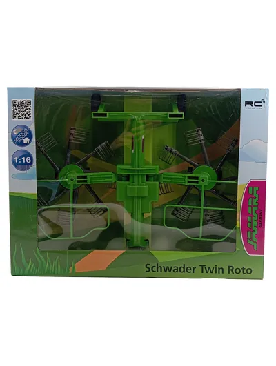Jamara Schwader Twin Roto RC Modell Landwirtschaft 1:16 Ferngesteuert