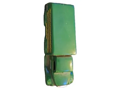 Coca-Cola Getränke-Lieferwagen Modellfahrzeug Grün 4cm x 10.5cm