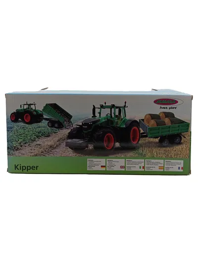 Jamara Kipper RC Ferngesteuerter Anhänger 1:16 Grün Modellfahrzeug