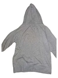 Fishbone Kapuzenpullover Damen Gr. S Grau Pinguin Motiv Hoodie 3