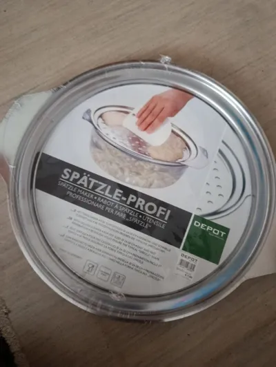 DEPOT Spätzle-Profi Spätzle Maker Metall Silber Küchenwerkzeug