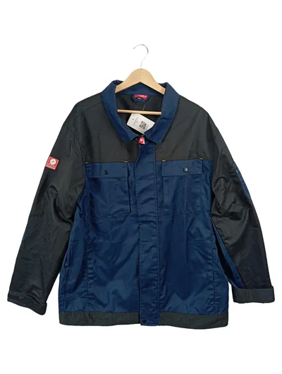Workwear Industries Arbeitsjacke Herren XXL Blau Schwarz Berufskleidung