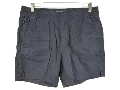 Abercrombie & Fitch Herren Shorts Stretch Blau Größe L Elastikbund