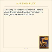 Töpfern ohne Scheibe Aufbaukeramik KreativWerkstatt Falken Hobbybuch 2