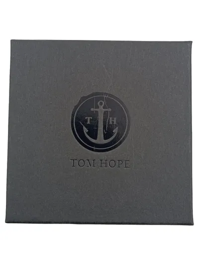 TOM HOPE Anker Armband Wickelarmband Grau Maritim Sterlingsilber 925
