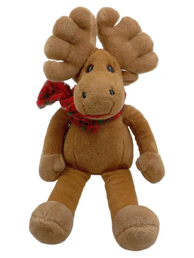 PS Plüschtier Elch Rentier mit Schal Weihnachten 50cm Made in Germany