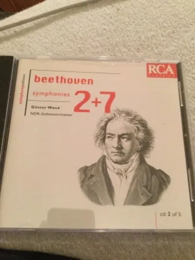 Beethoven Sinfonien 2+7 Günter Wand NDR-Sinfonieorchester RCA Classics CD