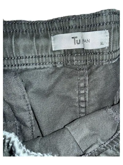 Tu Herren Jogginghose Oliv Gr. XL Linen Casual Jogger Hose