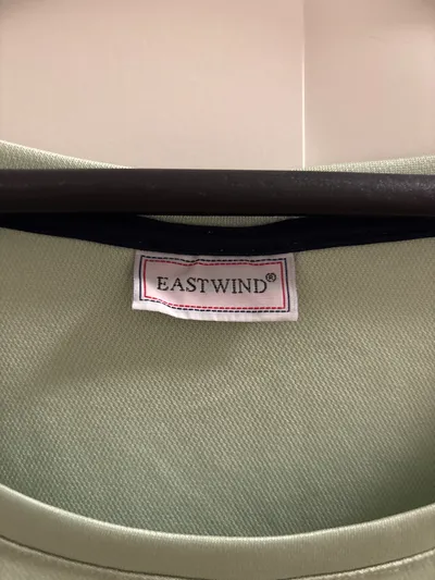 Eastwind Damen T-Shirt Gr. 36-38 Mintgrün Basic Kurzarm
