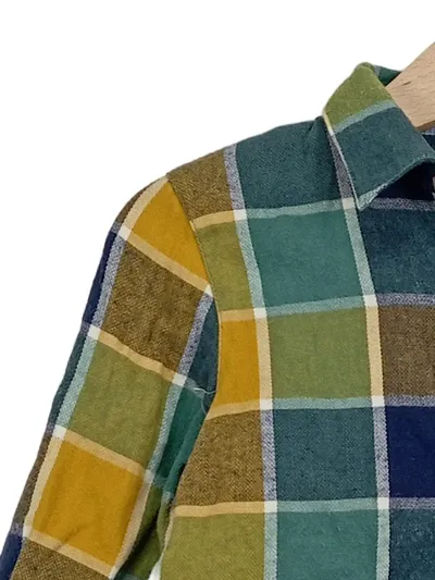 People Wear Organic Flanellhemd Kinder Gr. 86/92 Kariert Bio-Baumwolle