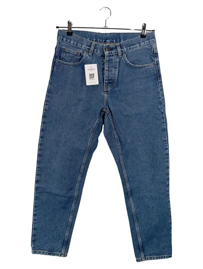 Carhartt Jeans Herren Regular Fit W29 L29 Blau Denim Baumwolle