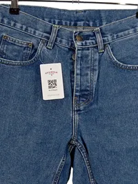 Carhartt Jeans Herren Regular Fit W29 L29 Blau Denim Baumwolle 3