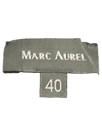 Marc Aurel Damen Pullover Braun Spitze V-Ausschnitt Gr. 40 Wolle Alpaka