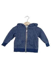 Carter's Baby Sweatjacke Kapuzenjacke Blau Meliert 9 Monate 74 1
