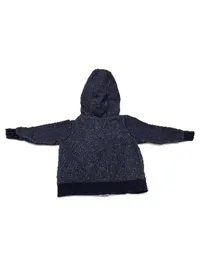 Carter's Baby Sweatjacke Kapuzenjacke Blau Meliert 9 Monate 74 2