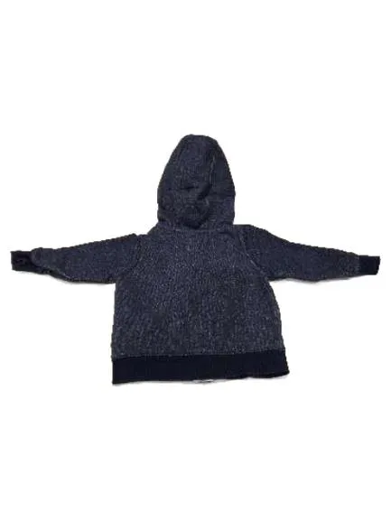 Carter's Baby Sweatjacke Kapuzenjacke Blau Meliert 9 Monate 74 2