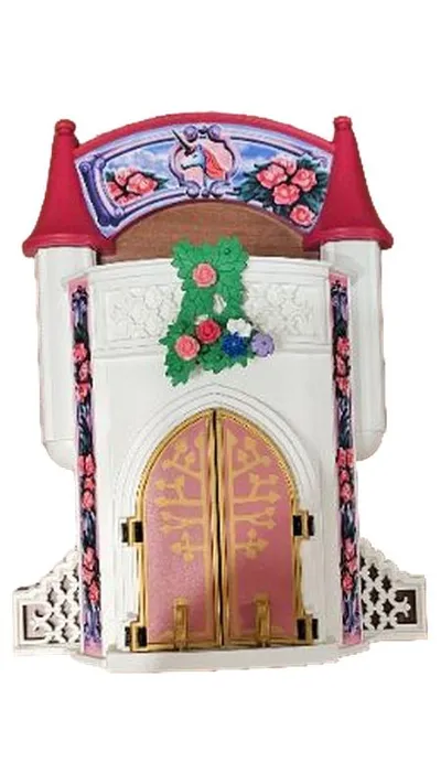 Playmobil Schloss Tor Einhorn Motiv Eingangstor Prinzessin Burg 2009