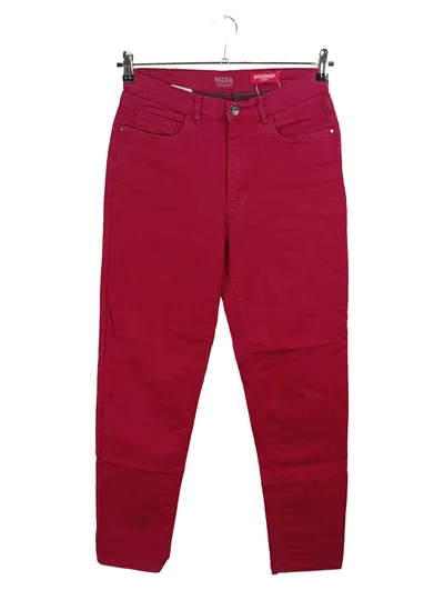 Stooker Women Damen Stoffhose Nizza Tapered Fit Gr. 38 Rot