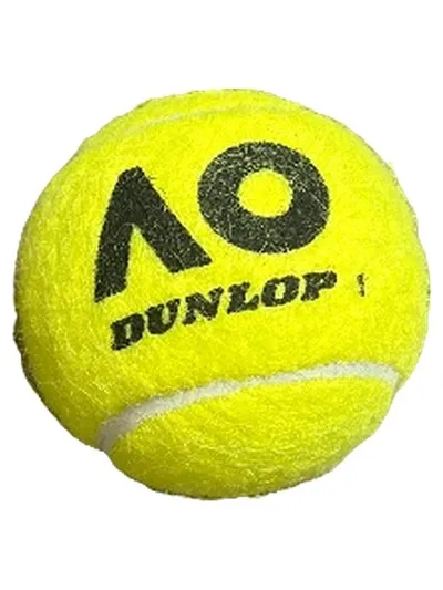 Dunlop Australian Open Tennisball Gelb Einzelball AO