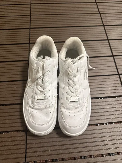 FILA Sneaker Low Damen Sportschuhe Freizeit Weiß Größe 38 Schnürung