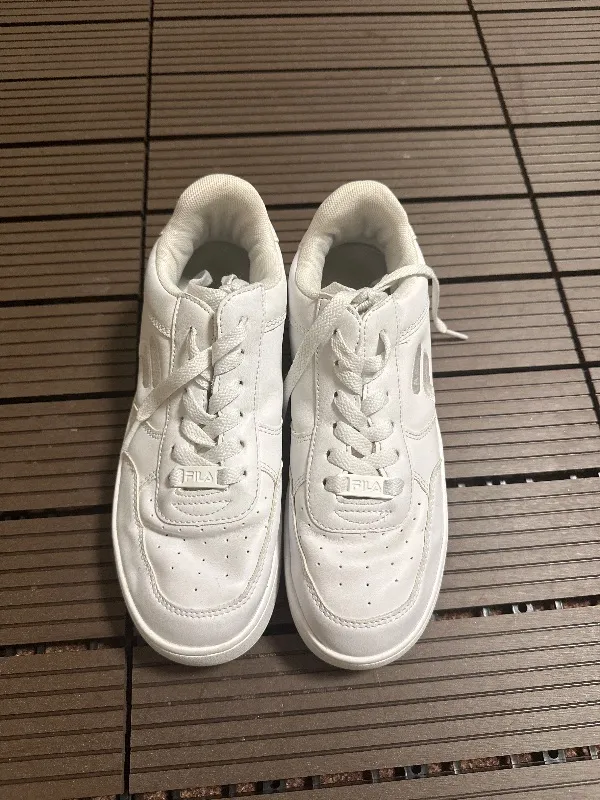 FILA Sneaker Low Damen Sportschuhe Freizeit Weiß Größe 38 Schnürung 2