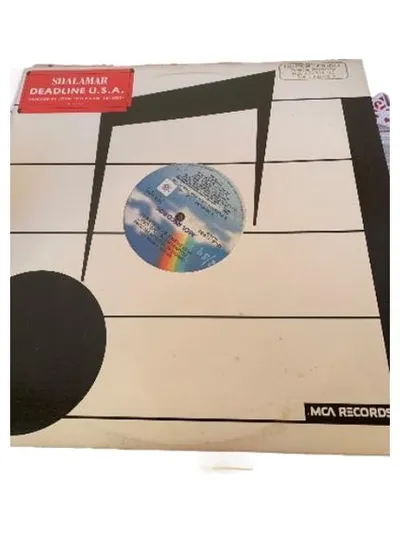 Shalamar - Deadline U.S.A. Vinyl Single MCA Records Giorgio Moroder