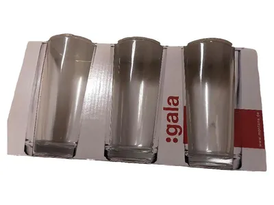 Montana Gala Trinkgläser Set 3-teilig Glas Transparent Wassergläser