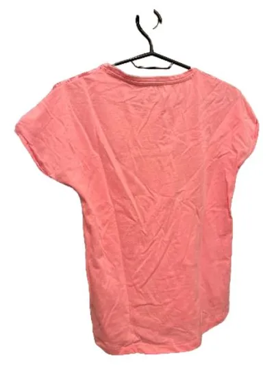 YIGGA Mädchen T-Shirt Gr. 158/164 Rosa Blumenmuster Kurzarm