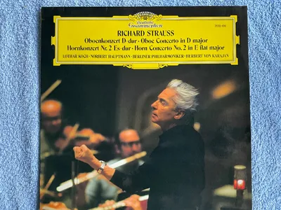 Richard Strauss Oboenkonzert D-dur Vinyl LP Deutsche Grammophon Karajan