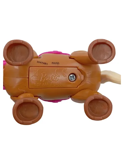 Barbie Pferd elektrisch mit Sattel & Zaumzeug pink beweglich FHV63