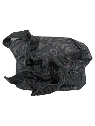 Bauchtasche Gürteltasche Damen Schwarz Florales Muster Polyester Casual