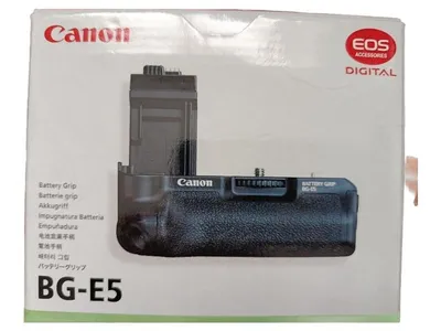 Canon BG-E5 Batteriegriff für EOS 450D 500D 1000D Digitalkamera Schwarz