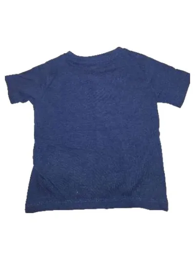 Reebok Kinder T-Shirt Gr. 24 Monate/86 Blau Logo-Print Kurzarm
