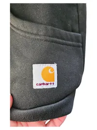 Carhartt Kapuzenpullover Hoodie Herren Gr. L Schwarz Braun Outdoor 2
