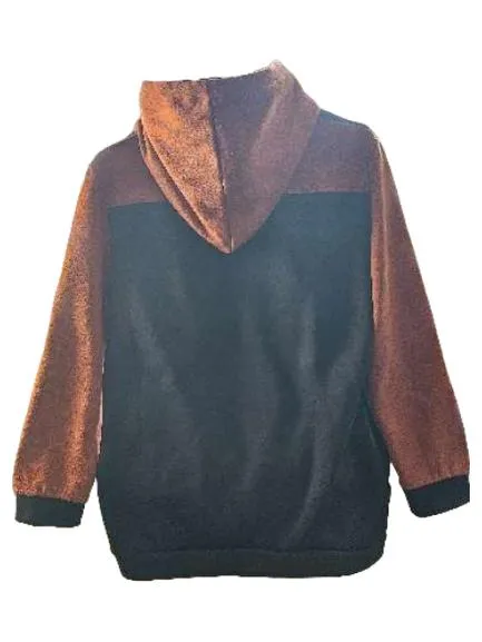Carhartt Kapuzenpullover Hoodie Herren Gr. L Schwarz Braun Outdoor 3