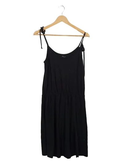 Forvert Damen Trägerkleid Schwarz Gr. M Freizeitkleid Midi